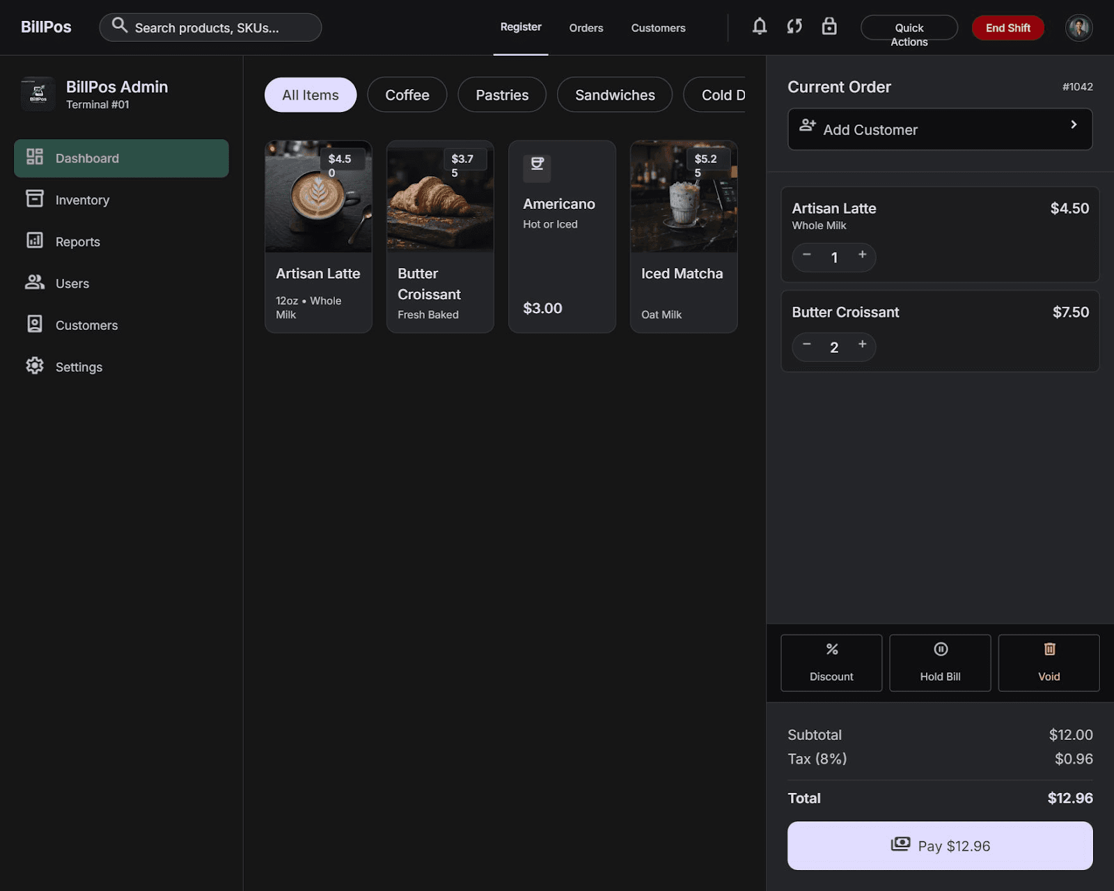POS Cashier Web